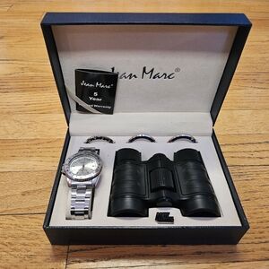 Jean Marc Watch Set With Extra Bezels And Binoculars